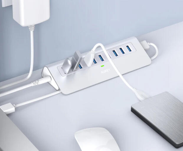 Aukey Cable Ports CB-H6S USB 3.0 Hub